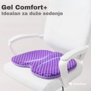 Gel Comfort+ Deblji, udobniji i izdržljiviji jastuk za sedenje