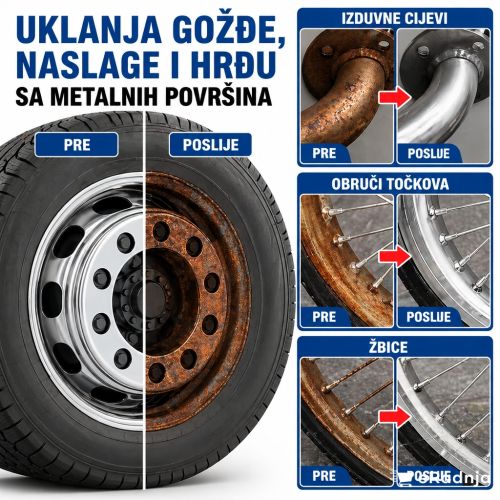 Otapa hrđu u sekundi